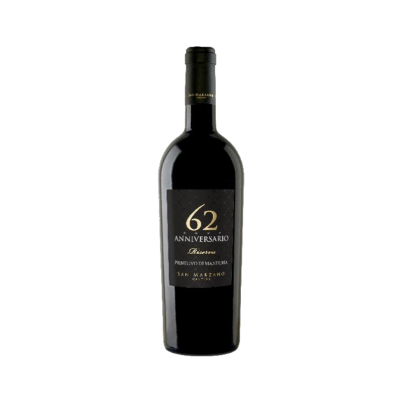 Anniversario 62 Primitivo Manduria Doc Riserva - Vin Rouge